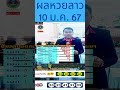 ผลหวยลาว 10 มกราคม 2567 ผลหวยลาวพัฒนา 10 1 24 หวยลาว หวยลาววันนี้ หวยพัฒนา laolottery