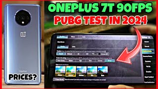 ONEPLUS 7T 90FPS PUBG TEST IN 2024 | GRAPHIC TEST BATTRY TEST BUY OR NOT HOT DRO