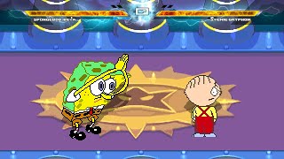 Mugen #144 Spongebob vs Stewie Gryphon