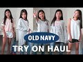 Old Navy Clothing Try On Haul | Kaitlyn Ma