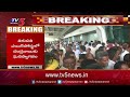 chandrababu gets huge welcome at tirupati airport tv5 news digital