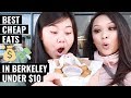 Top 10 Cheap Eats in BERKELEY! Best Food Under $10 (Part 1 w/ Trinheats)