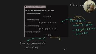 12.3 The Dot Product