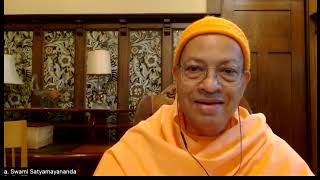 Talk on "Vedanta Movement in North America" by Swami Satyamayananda on 2nd May 22