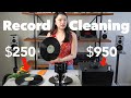 Does the $950 Okki Nokki One clean records better than the $250 Squeaky Clean Mk3?