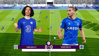 Everton vs Chelsea Full Match Premier League 2022/23 | PES 2021 PS5 Gameplay (4K 60FPS)