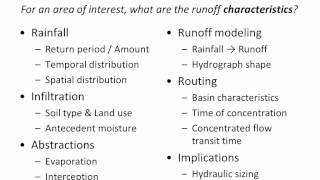 CE 433 - Class 18 (10/22/2014) NRCS Rainfall Runoff Model