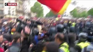 1er-mai : une manifestation sous haute tension à Paris