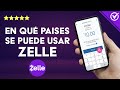 ¿En qué países funciona ZELLE para enviar y recibir dinero? Zelle España y Europa