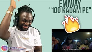 🇬🇧 UK REACTS TO INDIAN RAP | EMIWAY - 100 KADAM PE (Prod. by Pendo46) (Official Music Video)