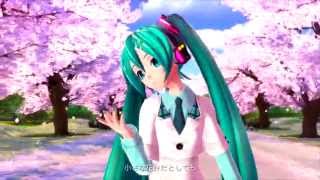 【初音ミク】桜ノ雨【Project DIVA F 2nd】追加演出