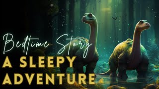A Relaxing Bedtime Story with RAIN | A Sleepy Adventure with Dinosaurs 🦖 | Sleep Storytelling