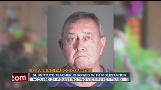 Pasco substitute teacher arrested for molesting young children