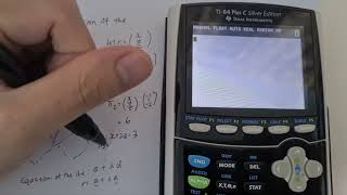 How To Find Intersection of 2 Planes on TI 84 Plus (C silver edition)