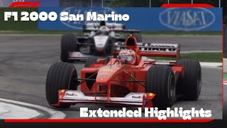 F1 2000 San Marino Grand Prix Extended Highlights (Round 3) #f12024 #f1