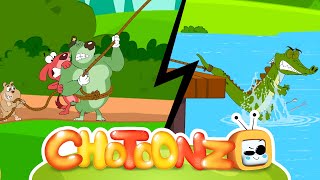 Rat A Tat - Playful Crocodile & Doggies - Funny Animated Cartoon Shows For Kids Chotoonz TV
