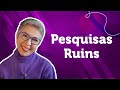 Pesquisas Ruins | UX Change by Amyris Fernandez