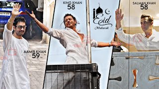 Salman Khan, Shahrukh Khan, Aamir Khan EID 2024 | EID-Ul-Fitr | 3 Khans of Bollywood