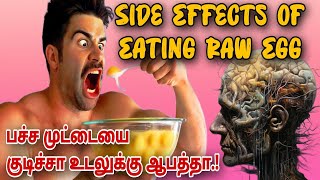 முட்டையை பச்சையாக குடித்தால் ஆபத்தா.? | Side Effects Of Eating Raw Eggs | Health News Tamil