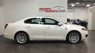 2011 Lincoln MKS AWD NAV Ecoboost Adaptive Cruise cooled seats SOLD