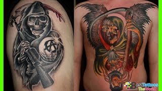 Grim Reaper Tattoos For Men | Grim Reaper Tattoos Women