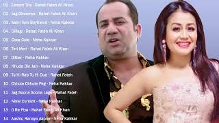 Rahat fateh ali khan and Neha Kakkar Bollywood Romantic Songs 2022 ❤