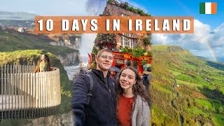 Exploring Ireland | 10 Day Road Trip Itinerary | City Tours, Castles, Causeway Coastal Route & More!