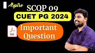 CUET PG Important Questions Mathematics