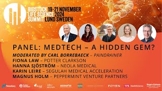 Medtech – is it a hidden gem? | BioStock Life Science Summit 2024