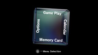The Nintendo GameCube Menu on Dolphin