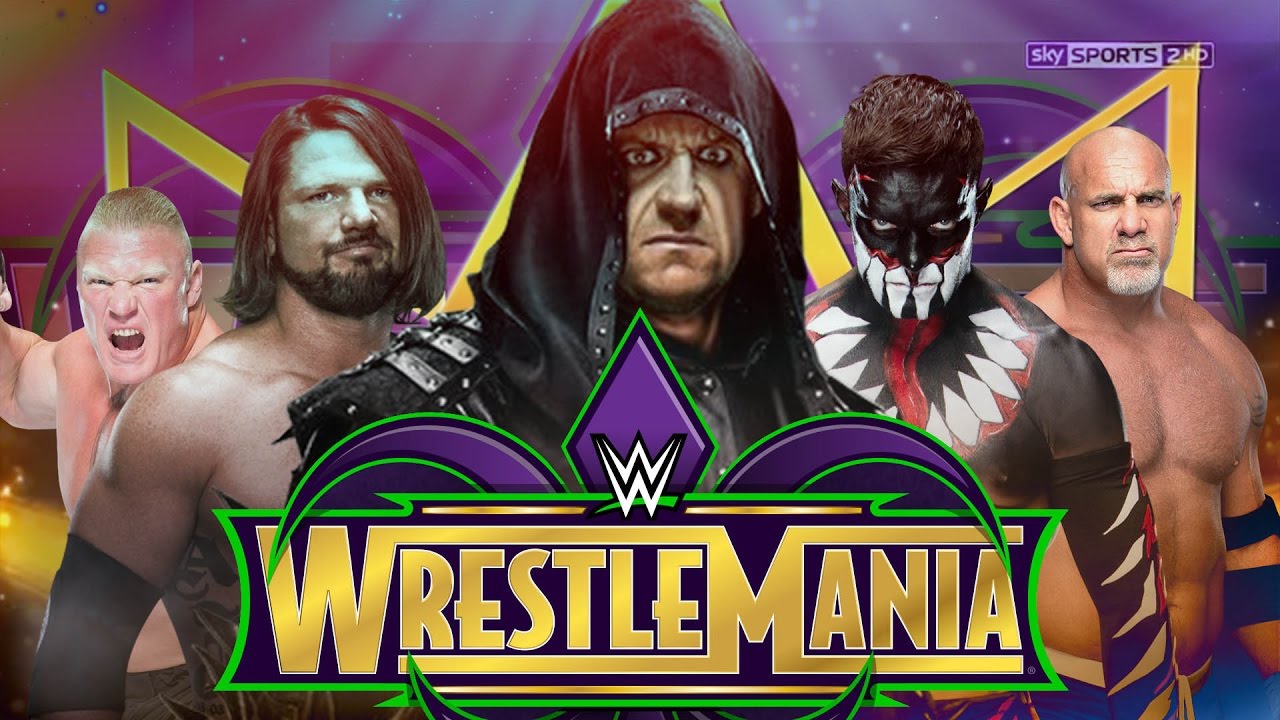 WWE WrestleMania 34 Dream Match Card - YouTube