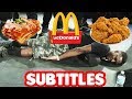 Best Food Bars In Battle Rap PART 1 SUBTITLES | Masked Inasense