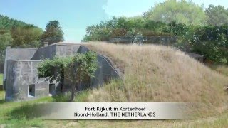 Fort Kijkuit in Kortenhoef, Noord-Holland, THE NETHERLANDS