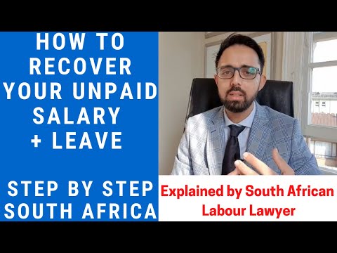 What is outstanding or unpaid salary?