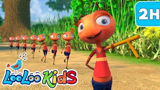 The Ants Go Marching Marathon: 2 Hours of LooLoo Kids' Best Songs for Children