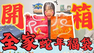 【全家福袋】開箱台灣全家福袋 | 蛇年新春福袋 | 2025福袋 | FamilyMart | Ruby＆Rou