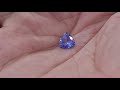 1.07cts awesome 7mm trillion tanzanite aa