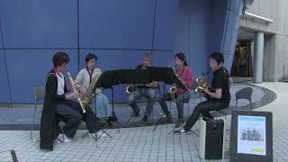 03 ムーンリバー Rehearsal［サックスアンサンブル　アポイオ］