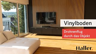 Vinylboden in Eiche-Holzdielenoptik verlegt by Haller Raumgestaltung