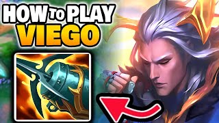 How to Play Viego Jungle S14 ( Get LEAD w/ INVADE )