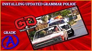 In Depth Video On Installing Updated Grammar Police And Immersive