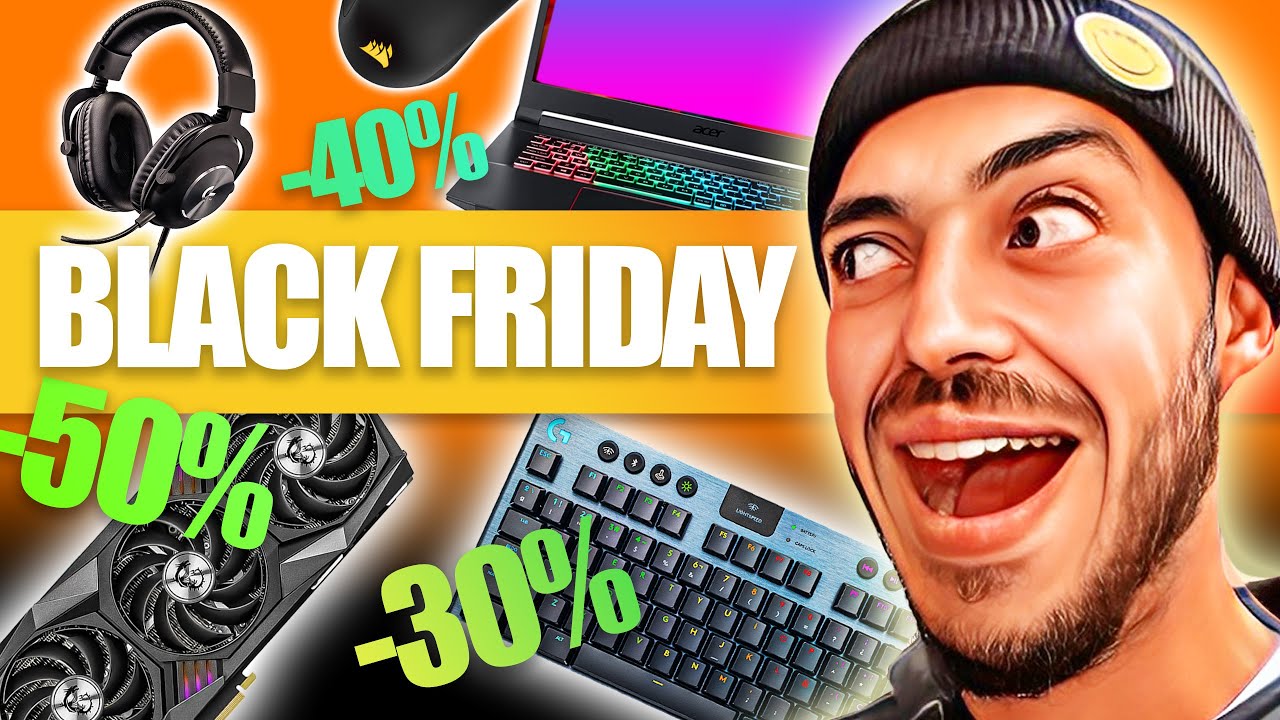 BLACK FRIDAY - DES PROMOS PC GAMER ET SETUP GAMING - YouTube