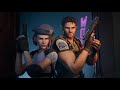 fortnite x resident evil chris redfield and jill valentine trailer