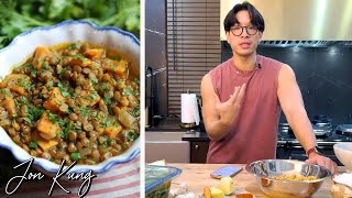 Eating 200g Protein Without Meat? I Tried It for a Day | JON KUNG