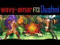 Vampire Savior - wavy-amar [Felicia] vs Dushni [Q-Bee] (Fightcade FT3)