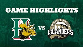 GAME HIGHLIGHTS: Mooseheads \u0026 Islanders need OT