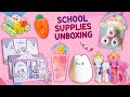 School Supplies Unboxing Party! Cute Stationery Haul - 2022 Back to School Trends