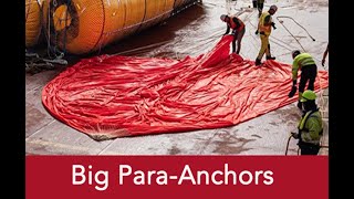 Testing Big Parachute Sea Anchors