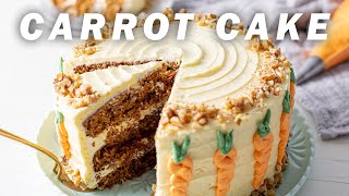 Incredibly Moist And Easy Carrot Cake! - The Scran Line