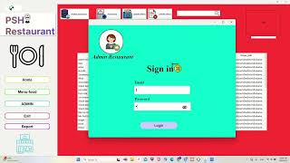 Restaurant Management system java swing UI (Speak Khmer)